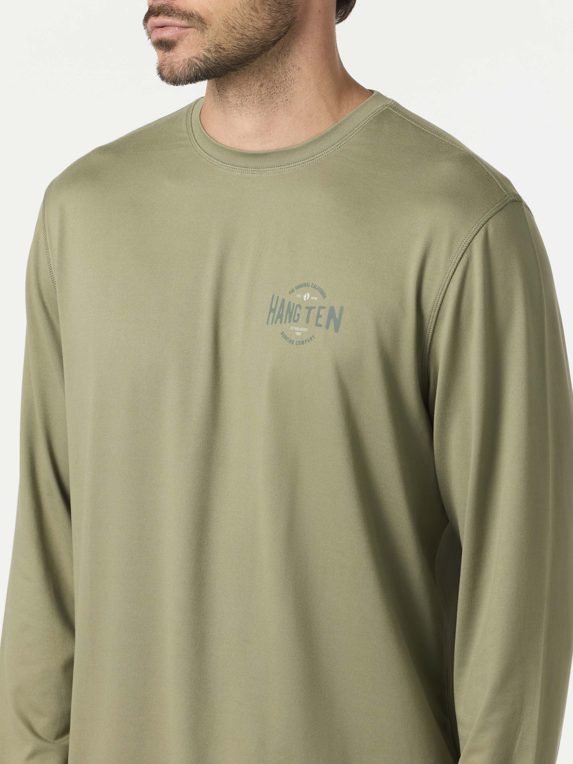Coastline Long Sleeve UPF Sun Tee - Image 4