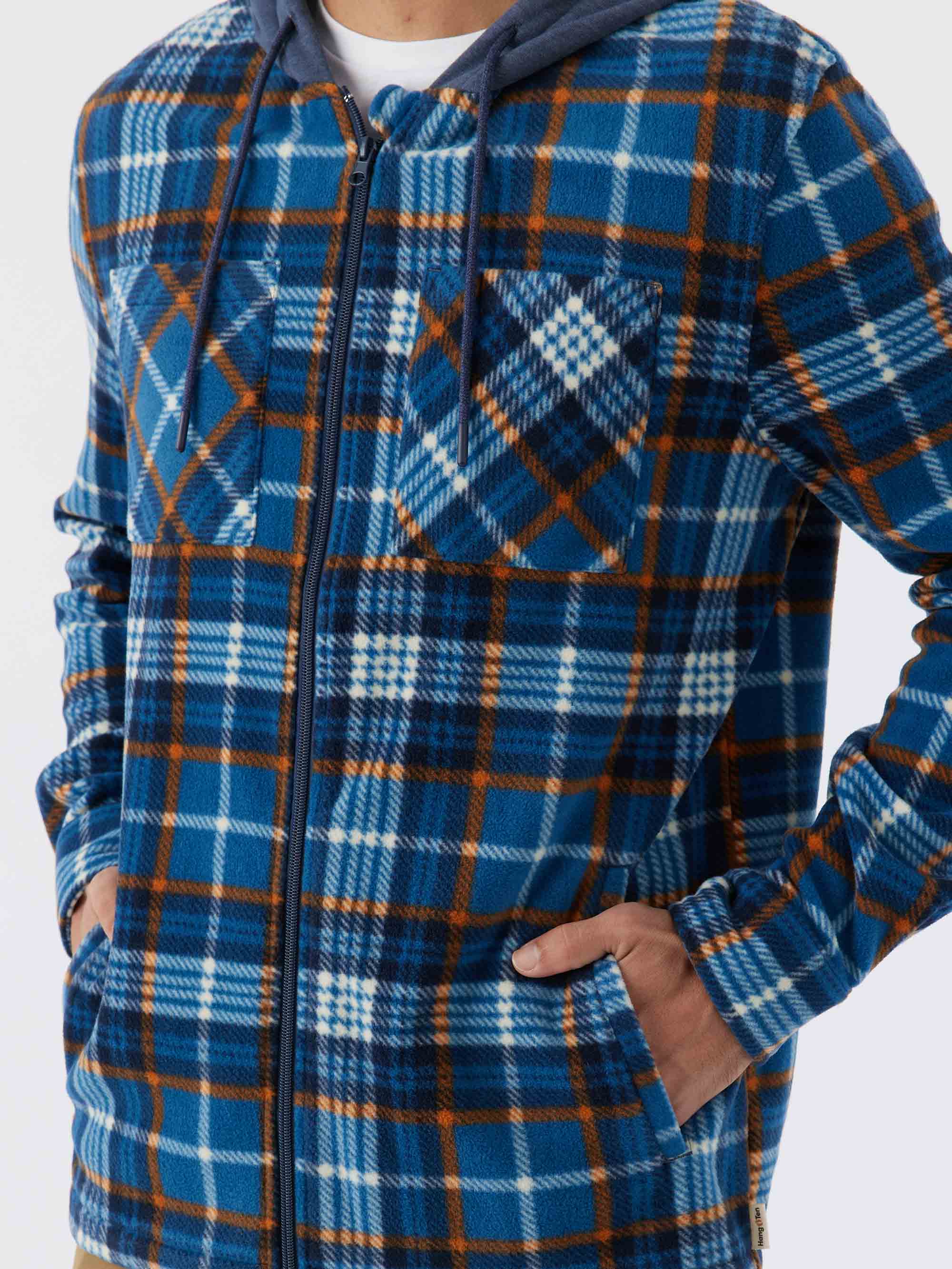 Cameron Hooded Zip Fleece - Image 6