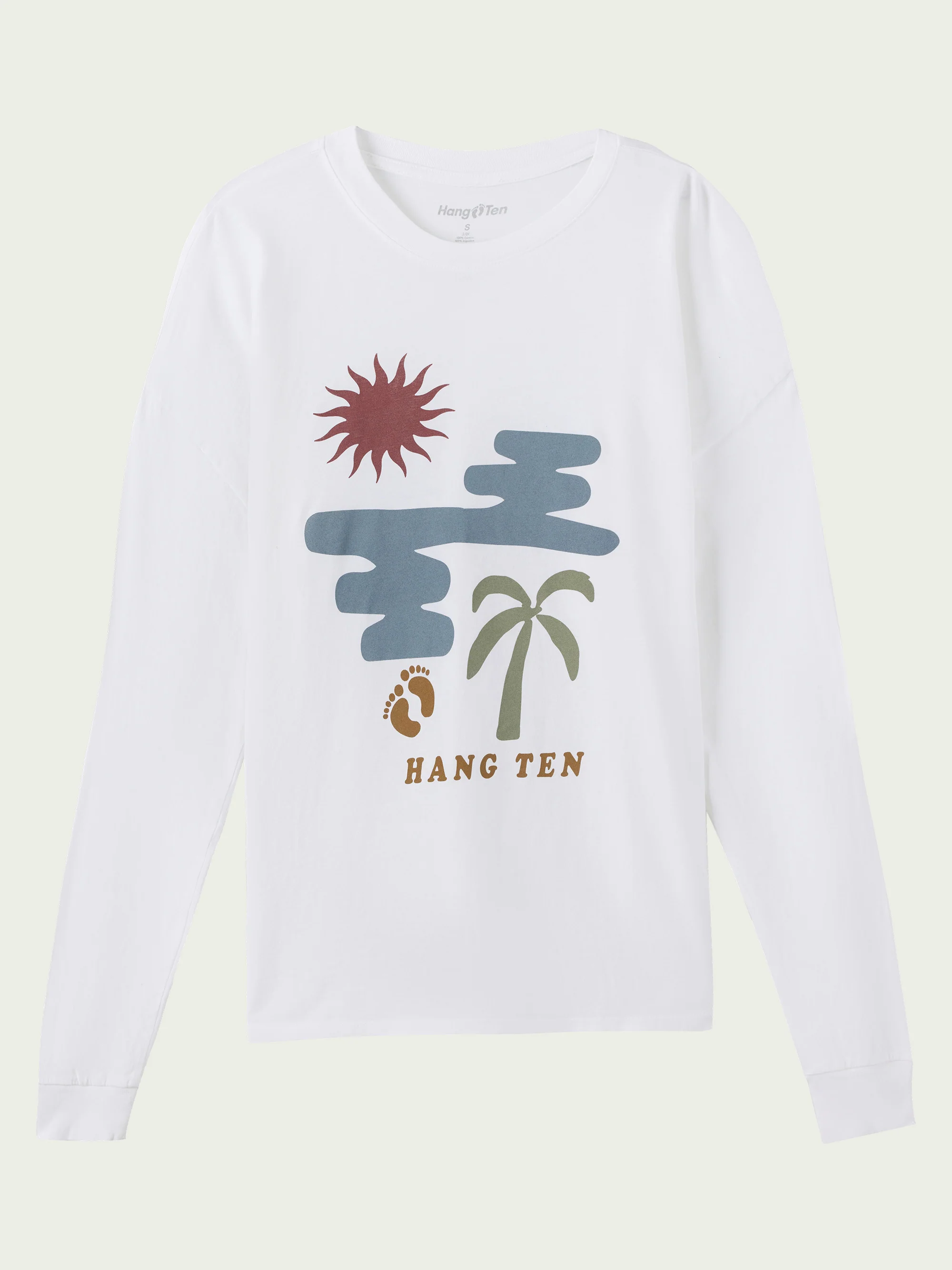 Transparent Beach Long Sleeve Tee - Image 5